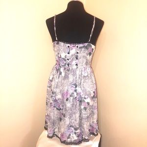 reformation swan dress